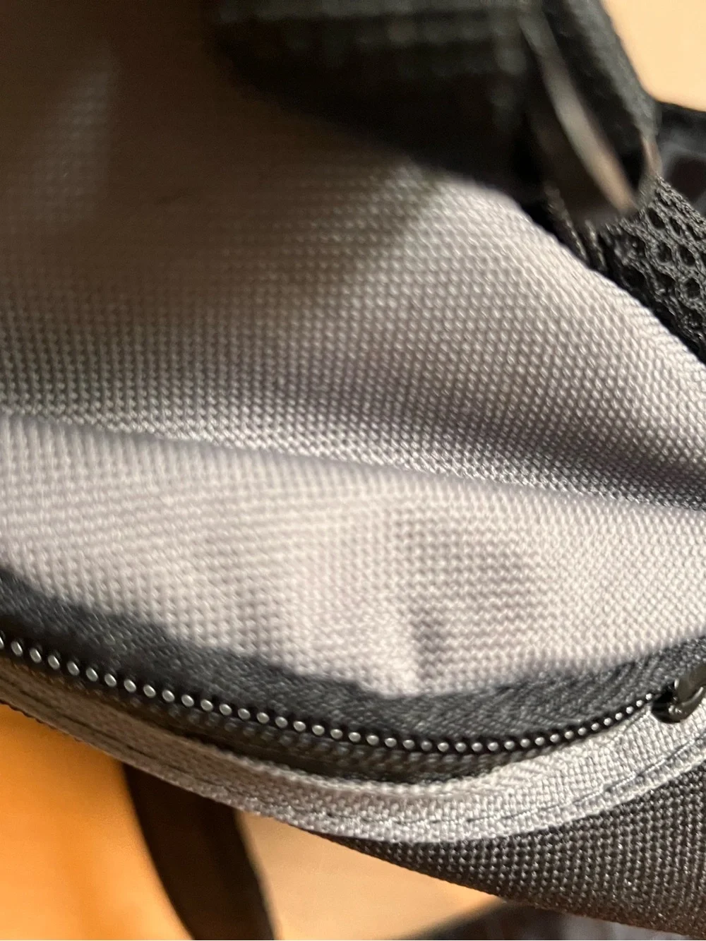 Compact Gray & Black Sling Precision Design Camera Backpack